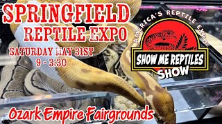 LIVE From Springfield Show Me Reptile Show With The General