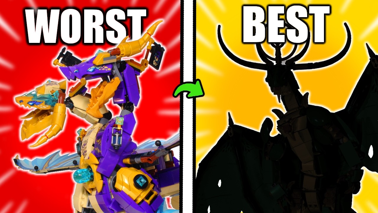 Worst To BEST Ninjago 2025 Dragons!