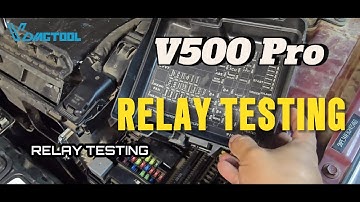 VDIAGTOOL V500 PRO Relay Tester Demonstration | Circuit Tester | 4 & 5 Pins Relay Testing Guide