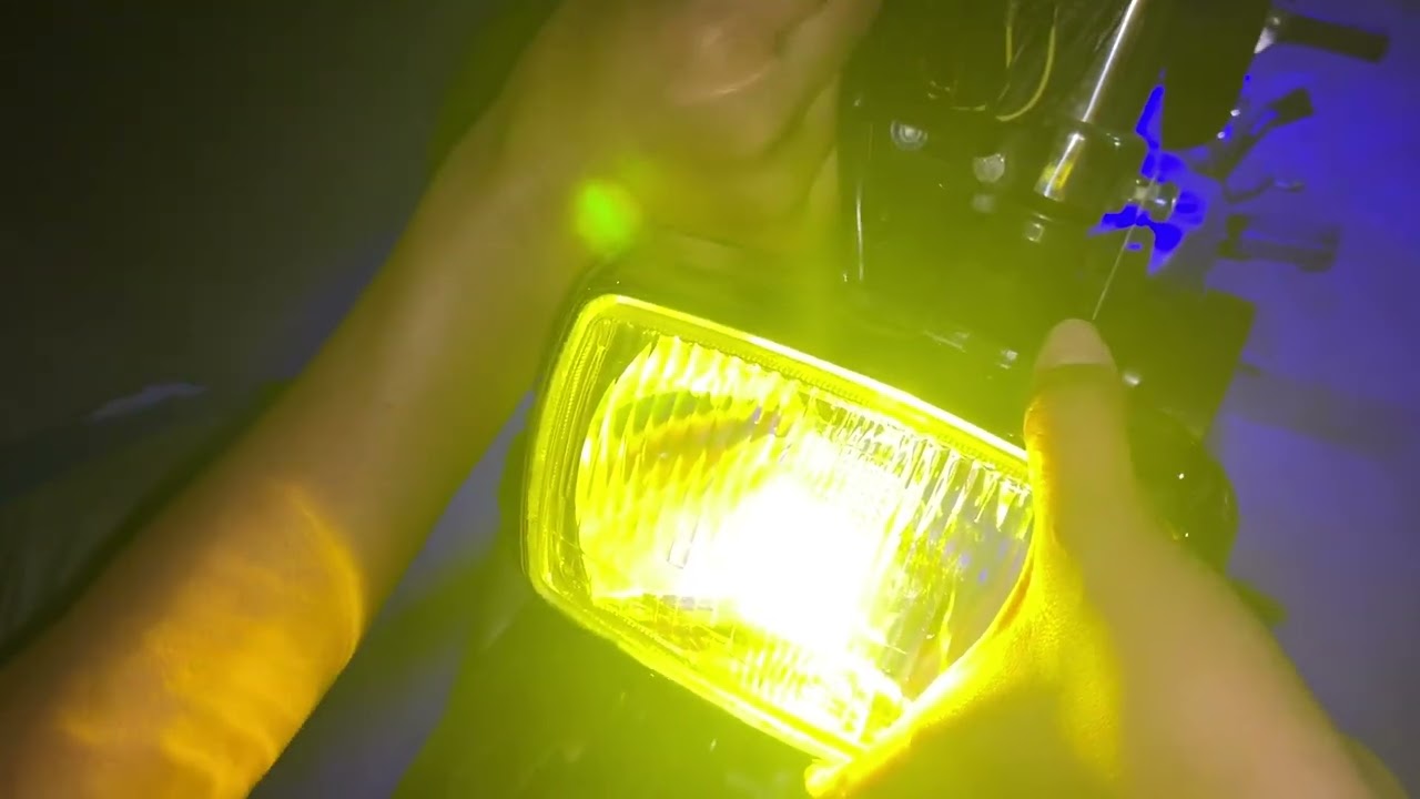 RUSIMACHO 175 nagpalit ng headlight bulb dual color ayaw umilaw ng white paano gagawin?