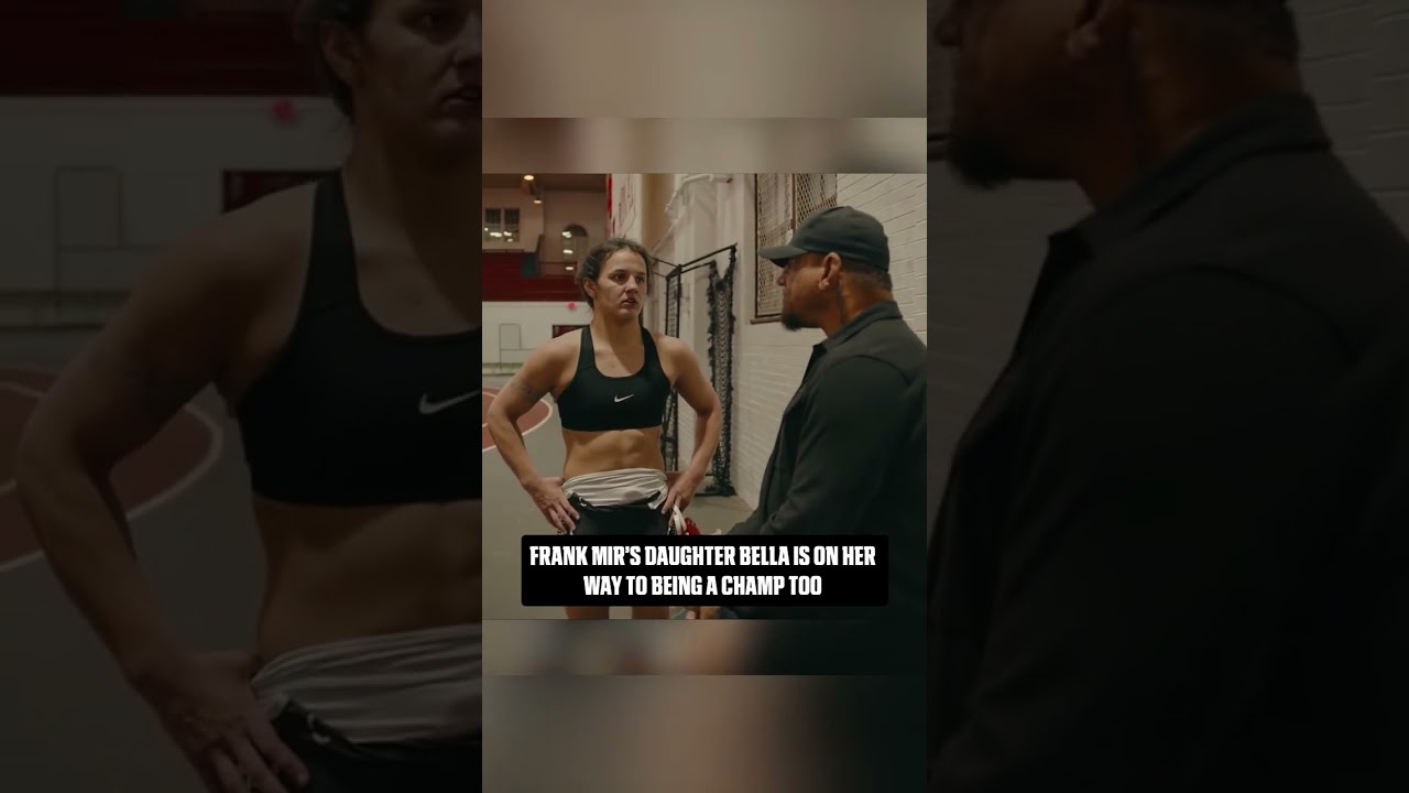 Bella Mir could be the first child of a UFC champ to also be a champion in their own right 😳