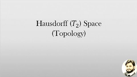 Hausdorff Space ( T2-Space ) |Topology| Urdo| Mahmood Ul Hassan |
