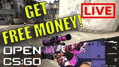WIN FREE MONEY l ONLINE CASE OPENING l OPENCSGO.COM
