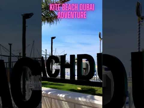 Kite Beach Dubai Adventure #kitebeachdubai #dubaibeach #dubaibeaches