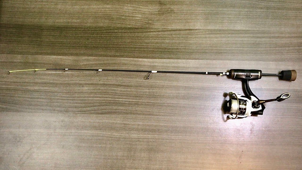 Tuned Up Custom Rods - Bullwhip (Ice Fishing Rod Review) 