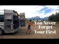 Class B RV Living | Our First RV Boondocking Experience in the Grand Tetons