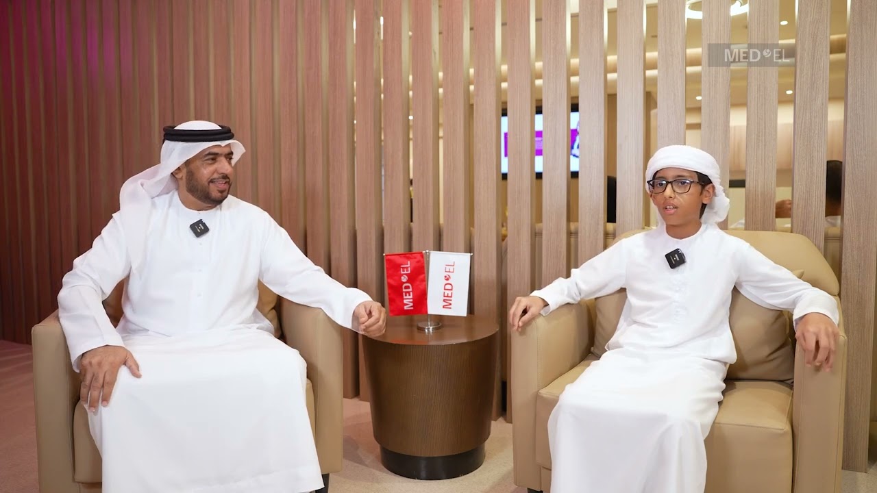 لقاء مع بطل السمع عمر ووالده عن الرحلة السمعية