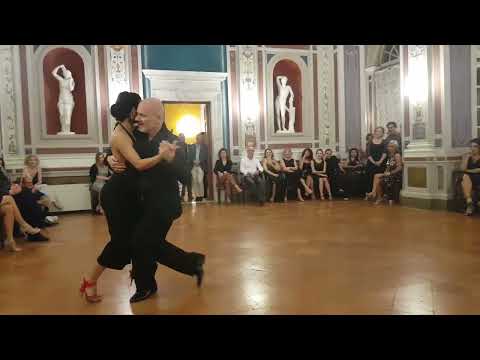 Yailet Suarez e Alberto Colombo. Milonga" Campo Fuera" Rodolfo Biaggi. Orvieto Tango Winter.