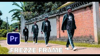 FREEZE FRAME  COLNE EFFECT IN Adobe Premier Pro CC Tutorial  2022