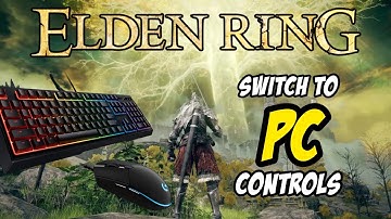Change the on-screen display controls from controller to keyboard & mouse | Elden Ring for PC