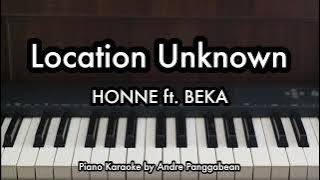 Location Unknown - Honne ft. BEKA | Piano Karaoke by Andre Panggabean