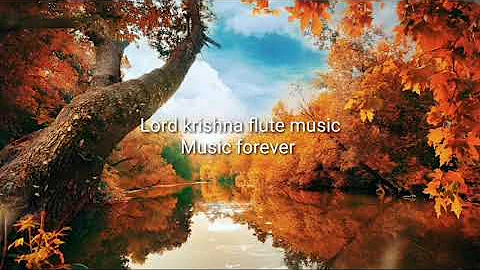 krishna flute relaxing music with beautiful view & birds sound... best video..