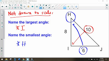 Side, Angles in Triangle and Triangle Inequality Theorem Video