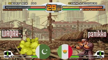 FT5 @svcsplus: WAQAR-. (PK) vs panikko (MX) [SNK vs Capcom Chaos Super Plus svc Fightcade] Nov 4