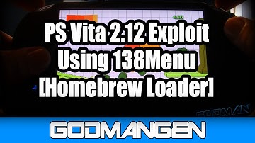 PS Vita 2.12 Exploit Using 138Menu [Homebrew Loader]