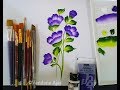 Beginners tutorial for one stroke painting|My paints,Brushes & Brands|Vandana Ajai|Malayalam