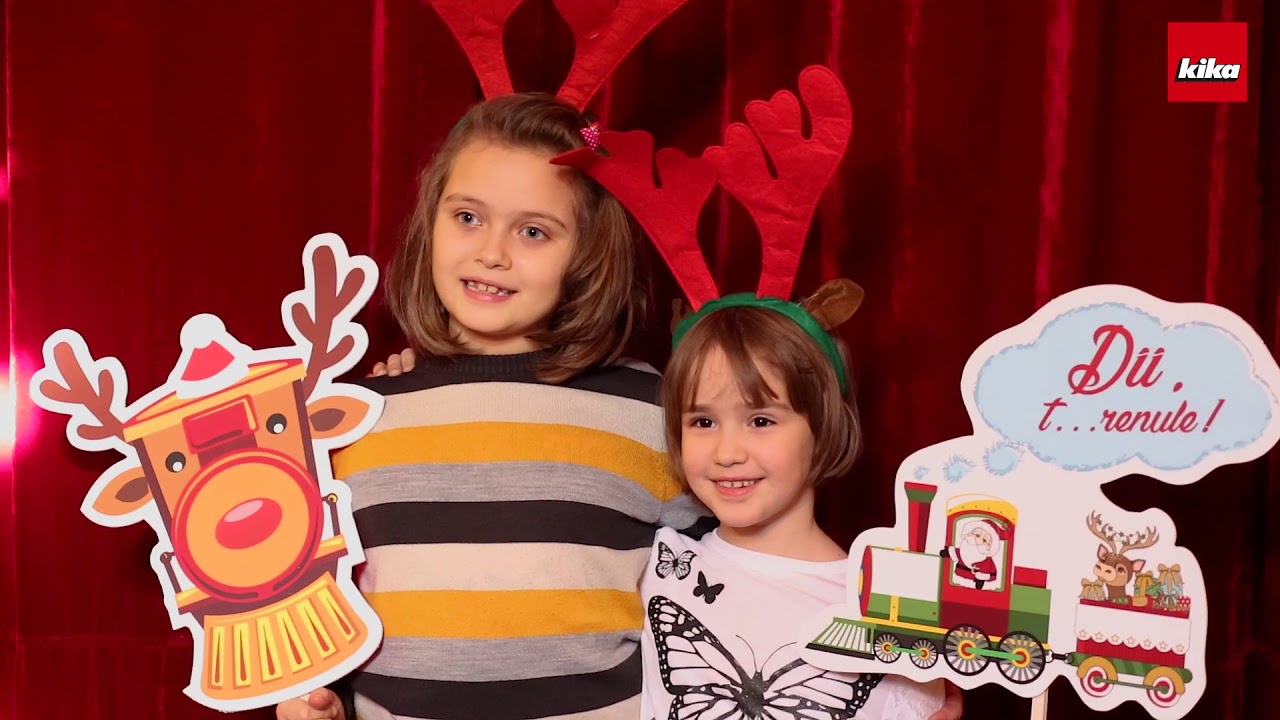 kika, Moș Crăciun pentru o zi în proiectul CFR „T...renul lui Moș Crăciun”. gradina zoologica targoviste