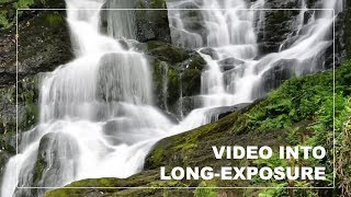 How to Transform Video into Long Exposure Photo in Photoshop - Photography Tips & Techniques