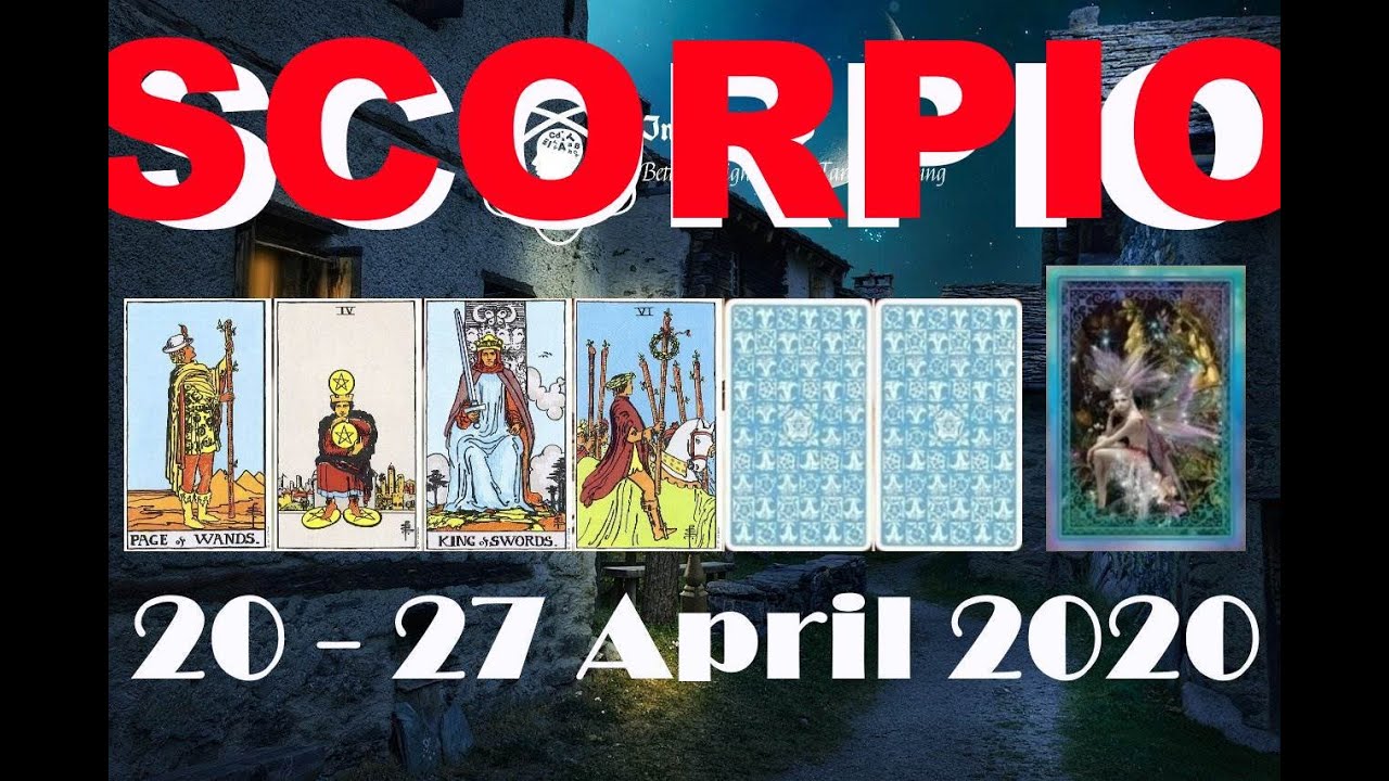 SCORPIO WEEKLY TAROT ASTROLOGY HOROSCOPE 20 - 27 APRIL 2020 (SPECIAL TAURUS NEW MOON)