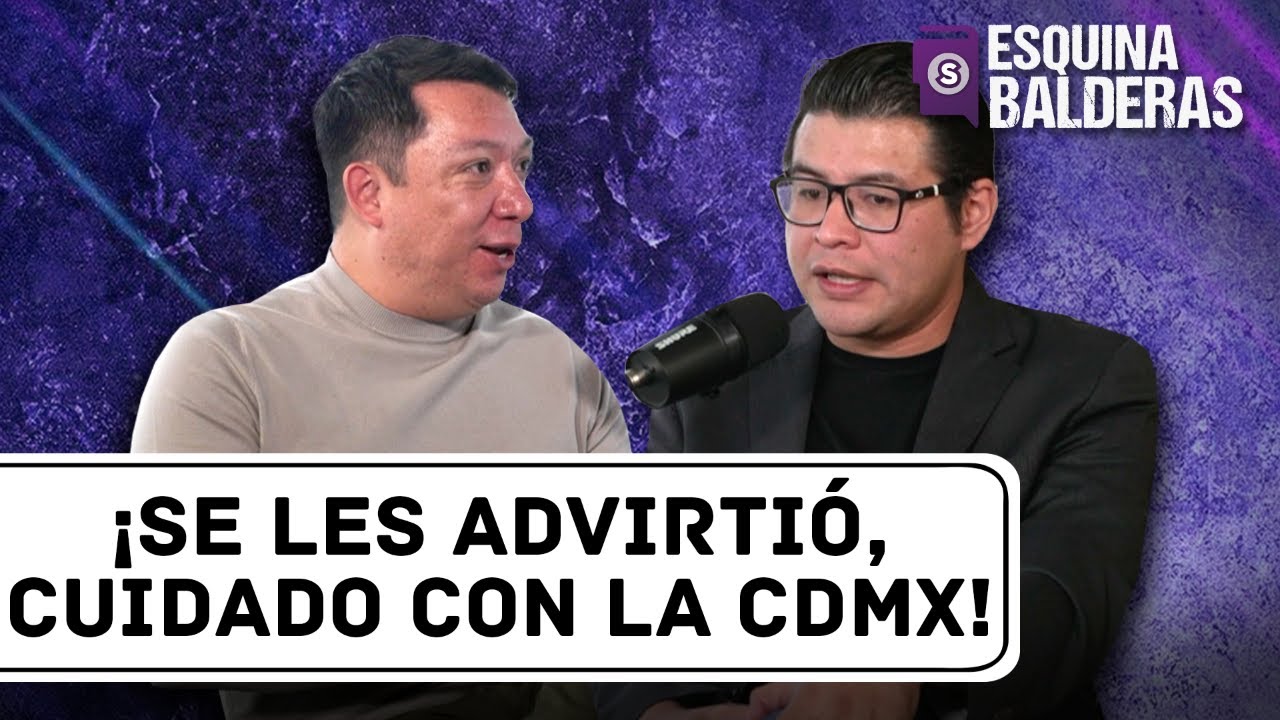 Oscar Balderas: Sicarios y cuerpos DESMEMBRADOS en la CDMX | Esquina Balderas