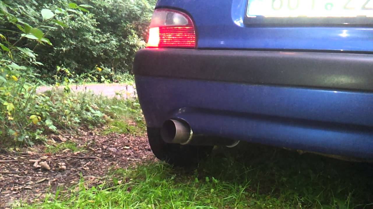 Citroen Saxo VTS sound YouTube