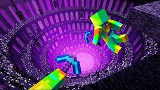 1000 Players Simulate End Prison in Minecraft