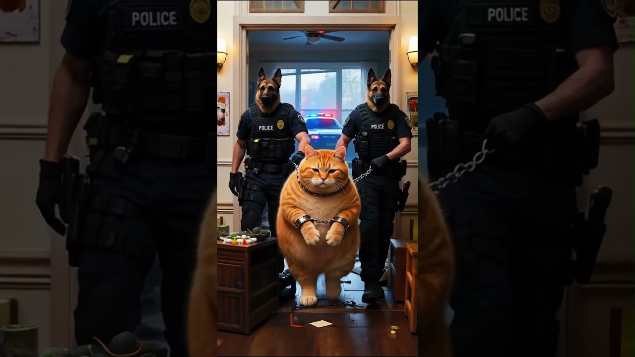 Orange Cat Gets a Red Notice 😹 | Funniest Cat Chase 