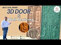 3d door makeover elevate your home with stunning door  wall designs 3ddoordesign wall