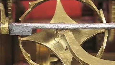 Crown Wheel (Verge) Escapement of Austrian Clock Movement