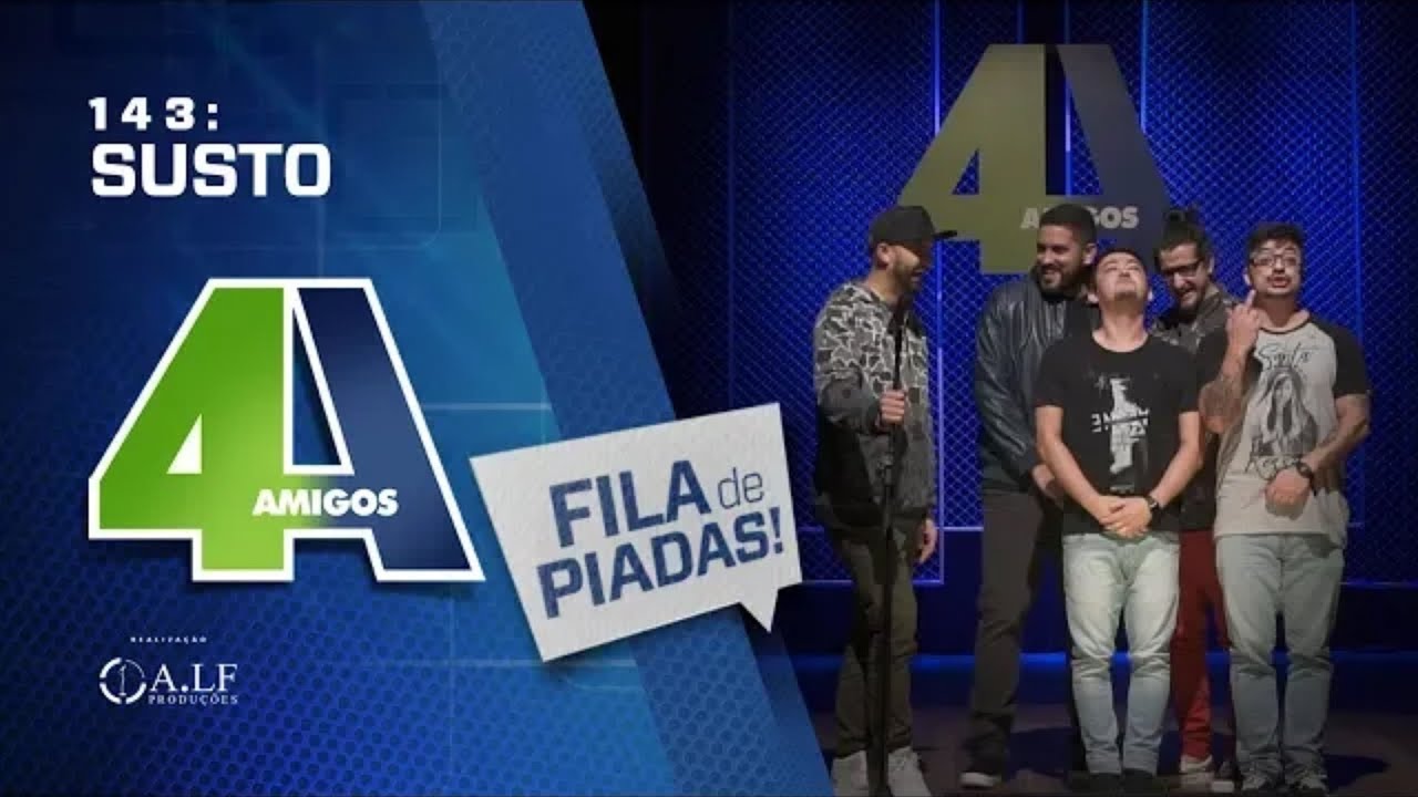 NOSSA QUE SUSTO FILA DE PIADAS 143 PARTICIPAÇÃO ANDRÉ SANTI