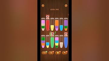 Sort Em All - Water Puzzle Level 492
