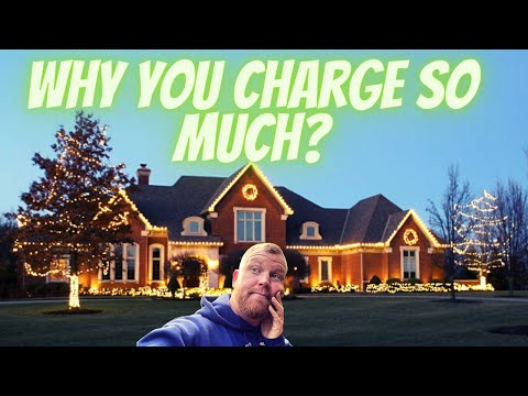 Christmas Lights Pricing To Stay in Business!