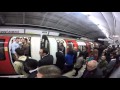 Busy London underground