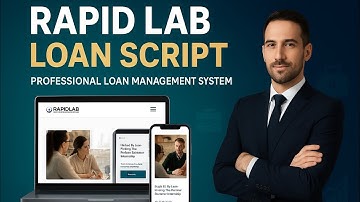 RapidLab - Online Loan Management System Website Free Script 