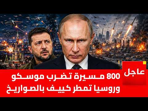 800 Drones Strike Moscow.. and Russia Showers Kyiv with Missiles