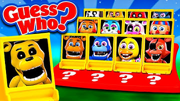 We Played FNAF World Guess Who