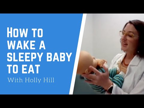 Video: Hoe maak je een baby voorzichtig wakker?