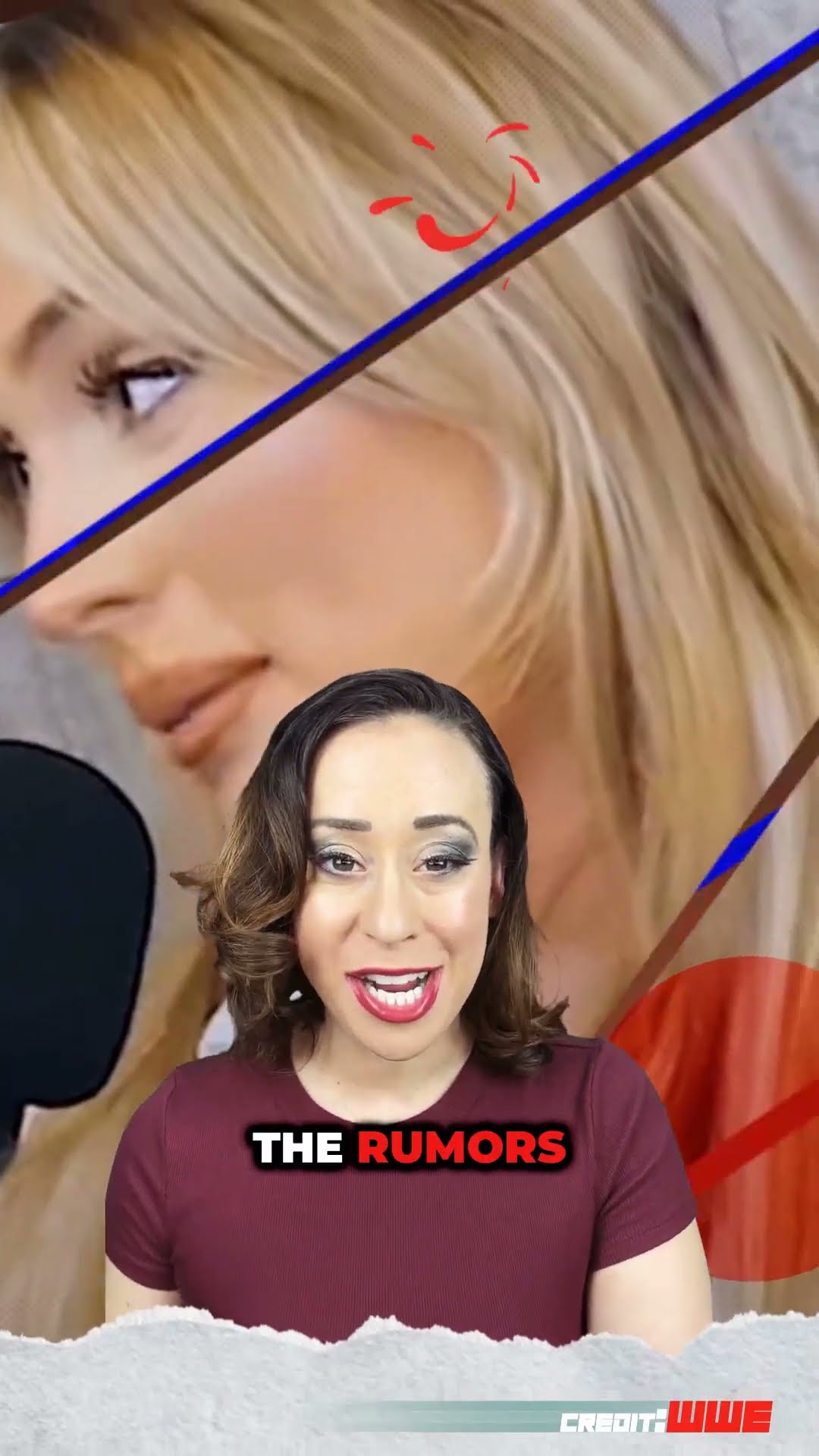Did Tiffany Stratton flirt with Logan Paul #WWE #TiffanyStratton #LoganPaul #Wrestling #shorts