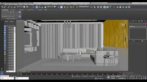 3DsMax Tutorials, Tutorial on 3D Modeling, Texturing & Lighting a Drawing Hall in 3dsmax  Part 7