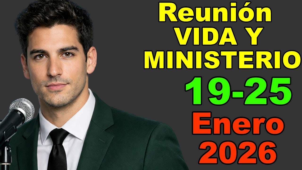 REUNION VIDA Y MINISTERIO CRISTIANO | 19 - 25 ENERO 2025