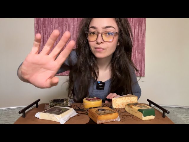 ASMR Cheese Tasting Eating Sounds