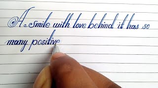 How to write neat and beautiful writing | Very clean handwriting