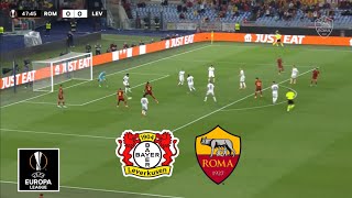 🔴LIVE : Bayer Leverkusen vs. As Roma | Halbfinale | UEFA Europa League 2024 | Efootball Pes 21
