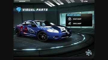 Need for Speed World Online BETA Customization (finished and new design)