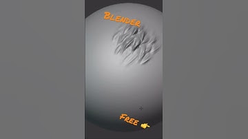 Blender fur sculpting #blender #tutorial #sculpting