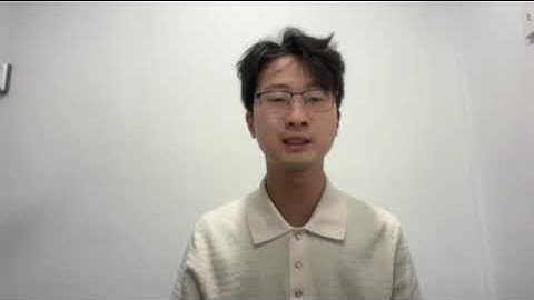 QI YUZHE video for NYU