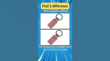 Spot the 3 Hidden Objects in Seconds! #15 #BrainSpot3