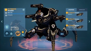 NEW ULTIMATE INVADER COMING SOON! HOW GOOD IS IT? (War Robots Test Server)