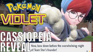 Pokemon Violet - Cassiopeia Reveal! Clavell and Penny Boss Fight!