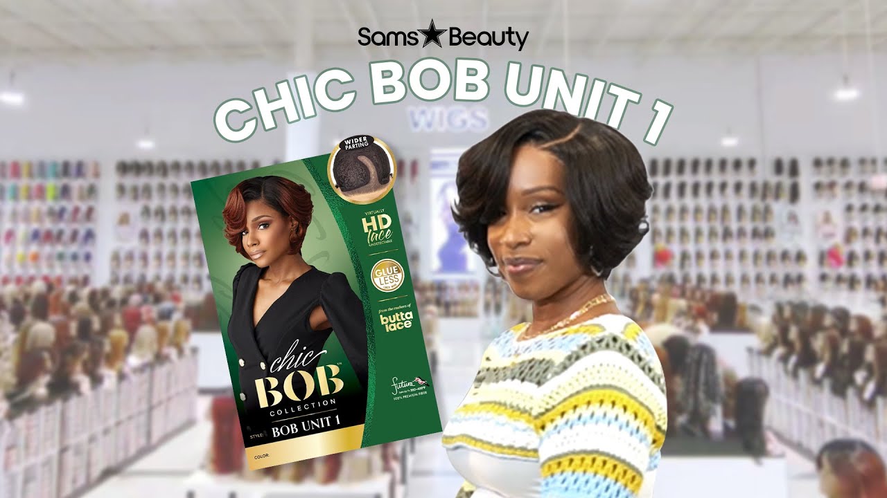 Sensationnel HD Lace Front Wig Butta Lace Glueless Chic Bob Unit 1 | SAMSBEAUTY